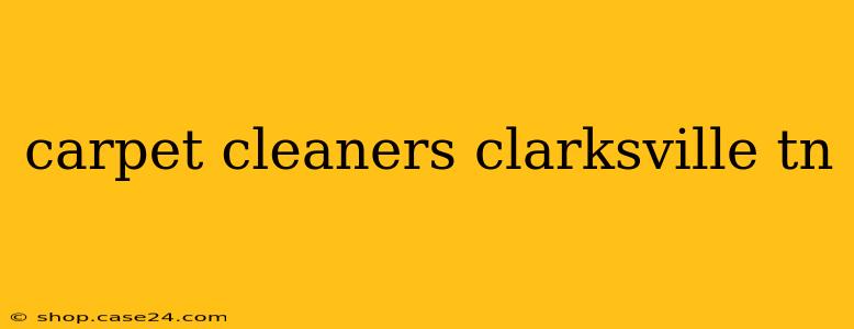 carpet cleaners clarksville tn