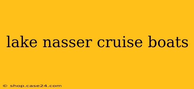 lake nasser cruise boats