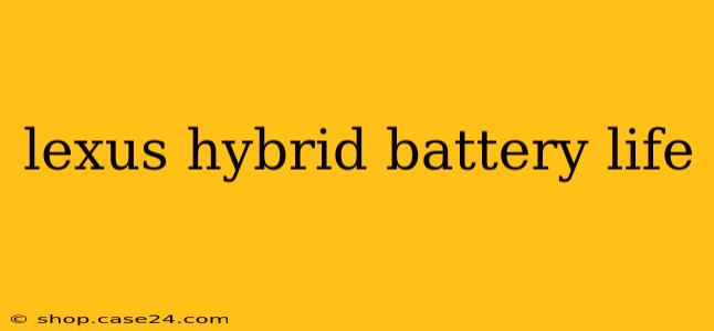 lexus hybrid battery life