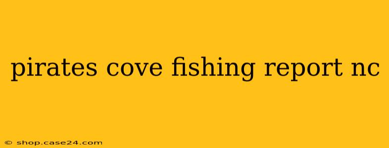 pirates cove fishing report nc