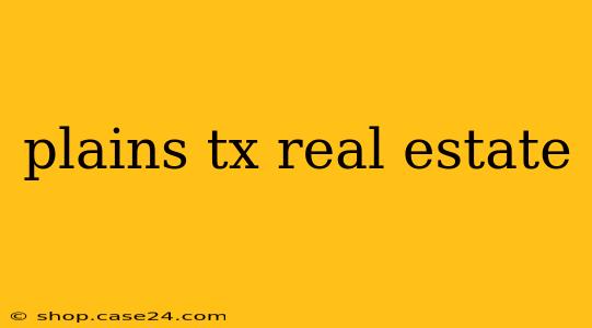 plains tx real estate