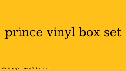 prince vinyl box set