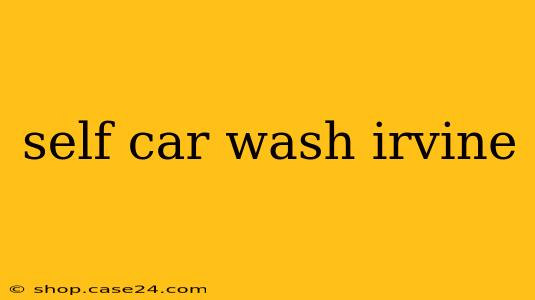 self car wash irvine