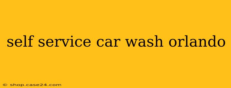 self service car wash orlando