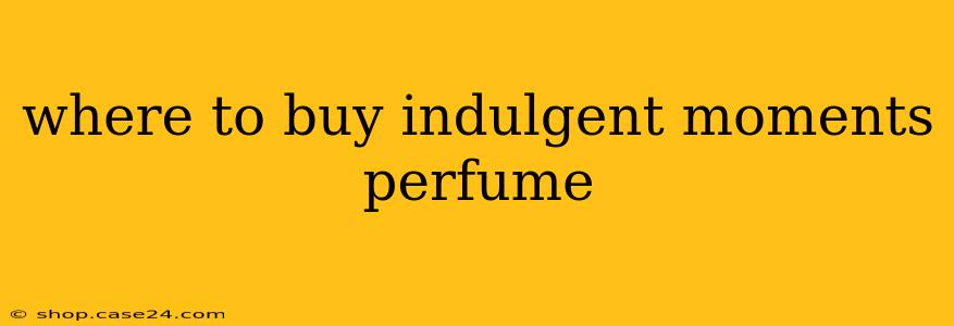 where to buy indulgent moments perfume