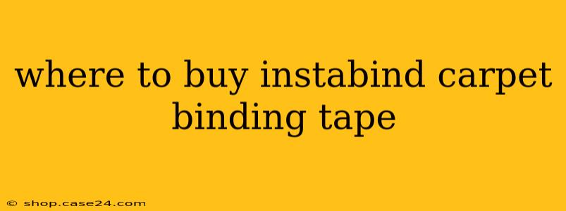 where to buy instabind carpet binding tape